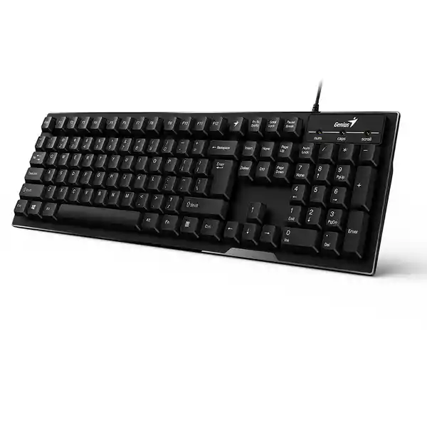 Genius Teclado Smart Alámbrico Negro KB-102