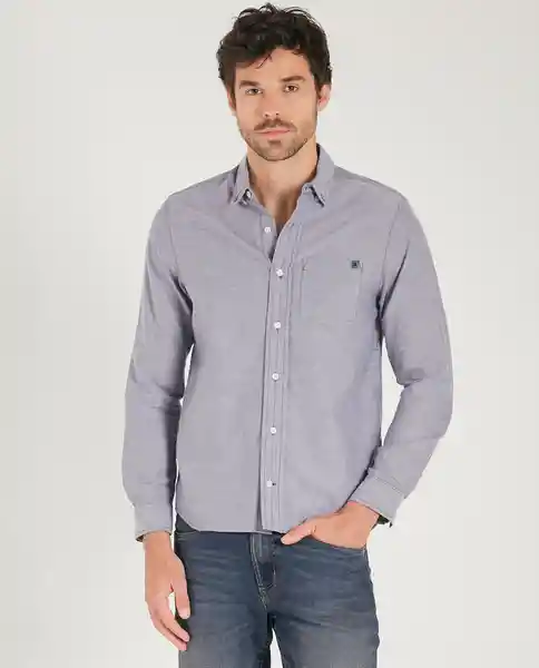 Camisa Hombre Azul Talla S 183921E Rifle