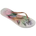 Sandalias Slim Tropical Blanco Talla 38 4122111 Havaianas