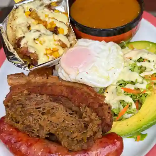 Bandeja Paisa de la Casa