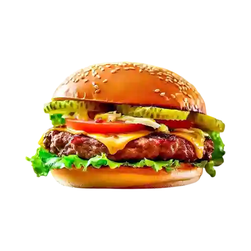 Hamburguesa pepinillos