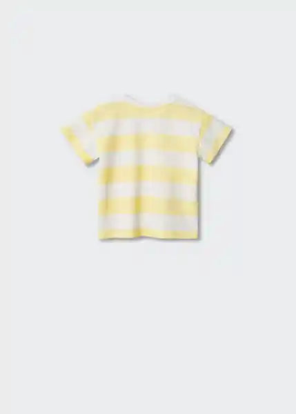 Kit Camiseta Ancla Amarillo Talla 70 Niños Mango