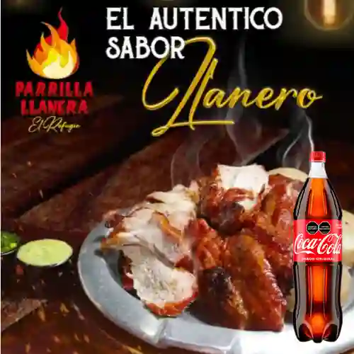 Carne Llanera para 2 Personas +Cocacola Org 1.5l