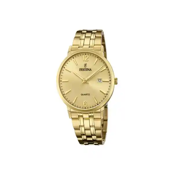 Festina Reloj Dorado Para Hombre F20513/3