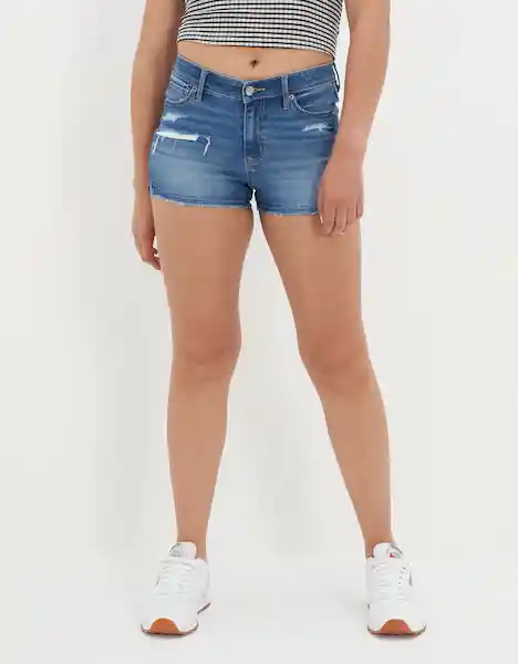 Short Mujer Azul Talla 8 400381239561 American Eagle