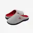 Inkanta Pantuflas Original Mujer Gris y Rojo S