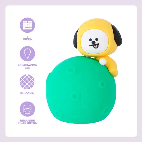 Lámpara de Noche Led Moon Rj Chimmy Miniso