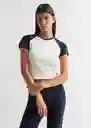 Camiseta Insti Celeste Talla 20 Teen Niñas Mango