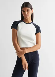 Camiseta Insti Celeste Talla 20 Teen Niñas Mango