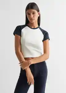 Camiseta Insti Celeste Talla 20 Teen Niñas Mango