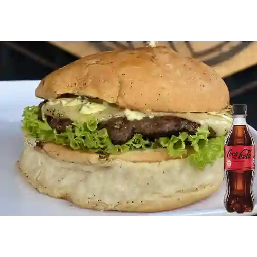 Combo Hamburguesa Clásica + Coca Cola Sin Azúcar 600ML
