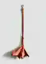 Llavero P Lirio Naranja Talla 99 Mujer Mango
