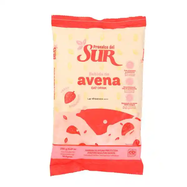 Prolance Del Sur Avena Instantánea Sabor Fresa