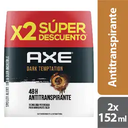 Axe Antitranspirante Dark Temptation en Aerosol 
