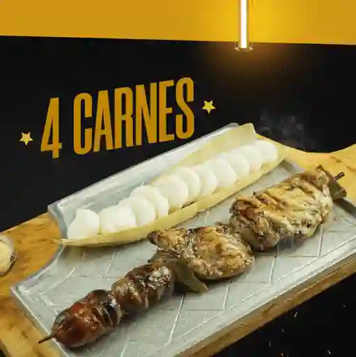 Chuzo Palito 4 Carnes