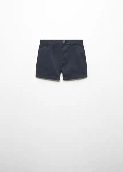 Bermuda Berchi Navy Talla 67 Niños Mango