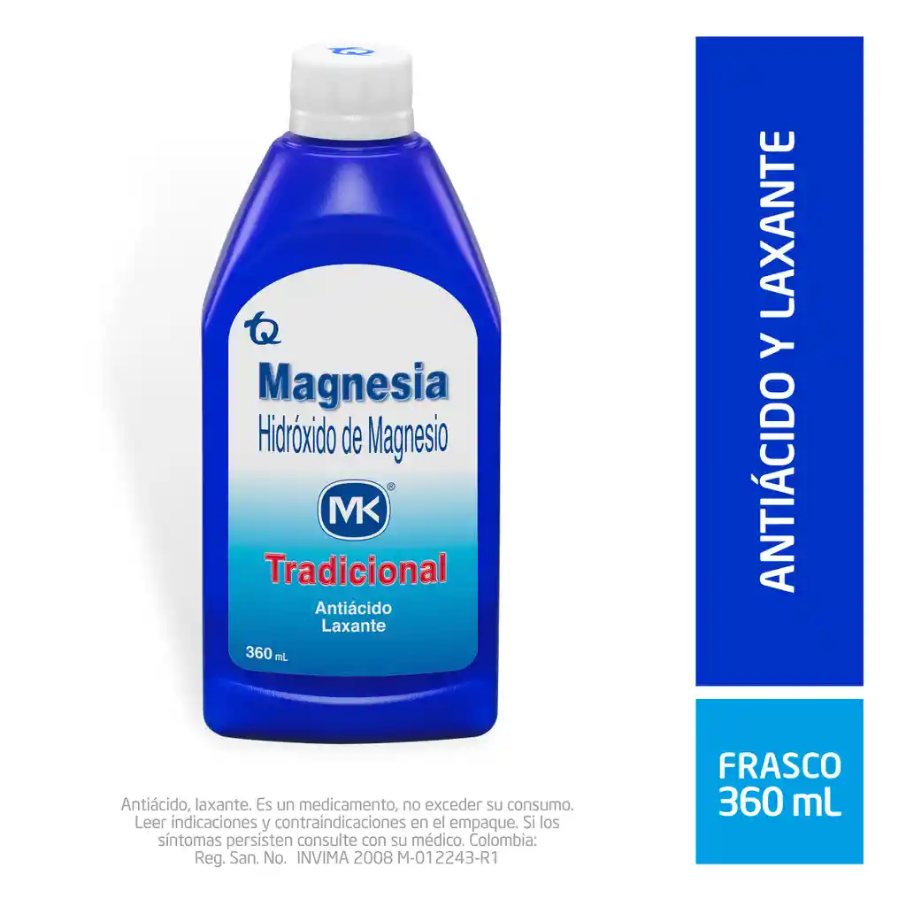Magnesia MK Frasco x 360 mL