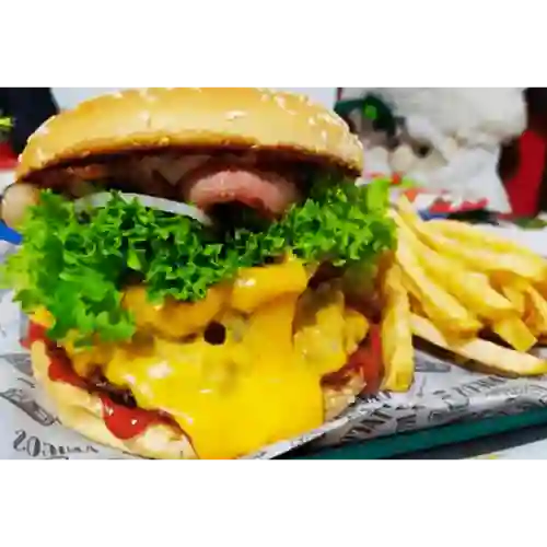 Combo Hamburguesa Doble