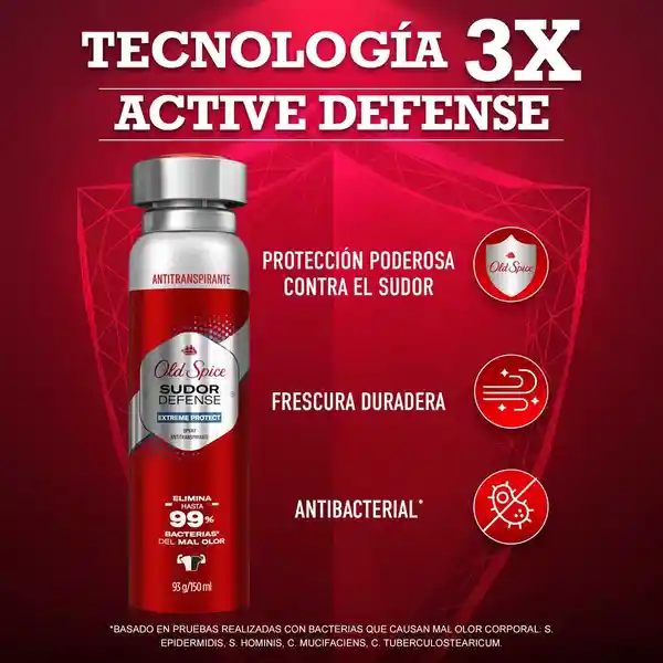 Antitranspirante en aerosol Old Spice Extreme Protect 150 ml x 2 Unidades