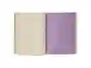 Libreta Lomo Papel Lila 16.5 x 21 Casaideas
