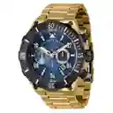 Reloj Aviator Hombre Dorado 40508 Invicta