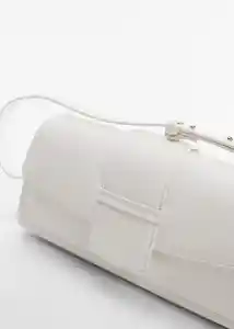 Bolso M Agnes Blanco Mujer Mango