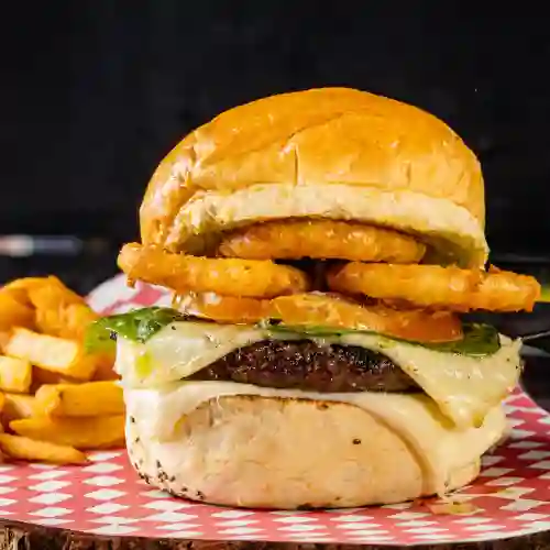 Hambuguesa Onion Cheese
