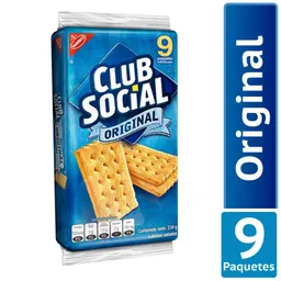 Club Social galletas sabor original