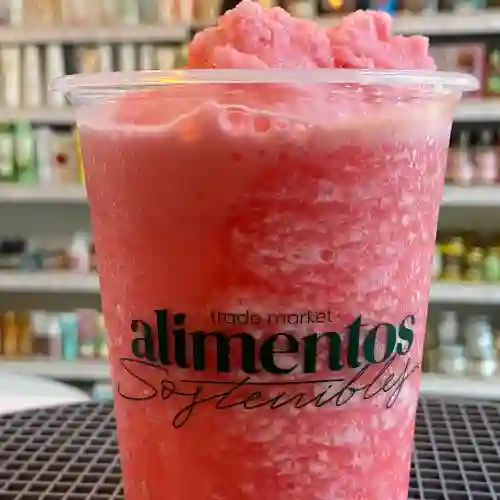 Frappé Preworkaup de Frutos Rojos