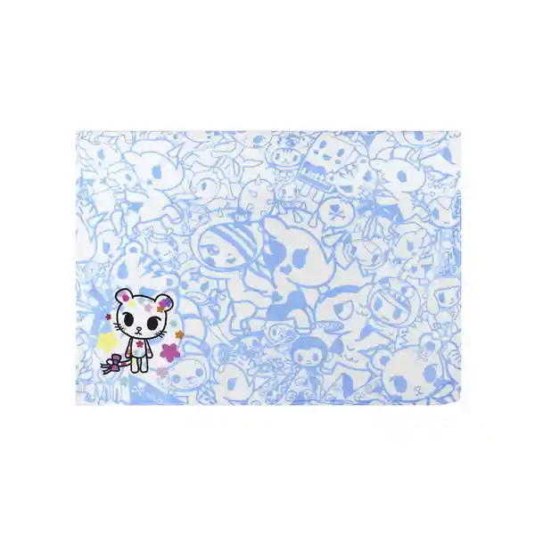 Cobija Multiprint Serie Tokidoki Azul Miniso