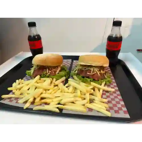 Combo 2 Hamburguesas