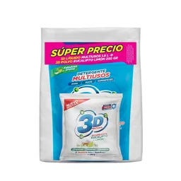 3D Pack Detergente Líquido Multiusos + Detergente Bicarbonato