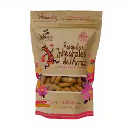 Naturela Snack Rosquilla Integral de Arroz Chía y Linaza