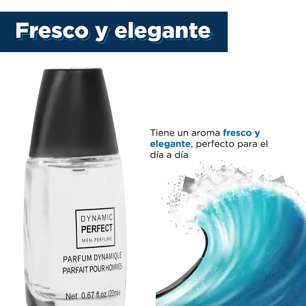 Perfume Para Hombre Dynamic Perfect Miniso