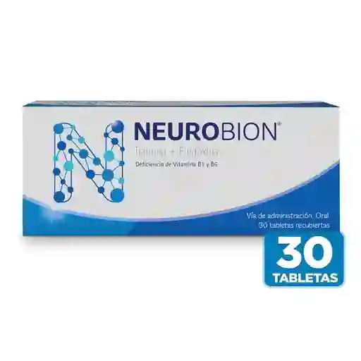 Neurobión Vitaminas Del Complejo B Tabletas 30 Unidades