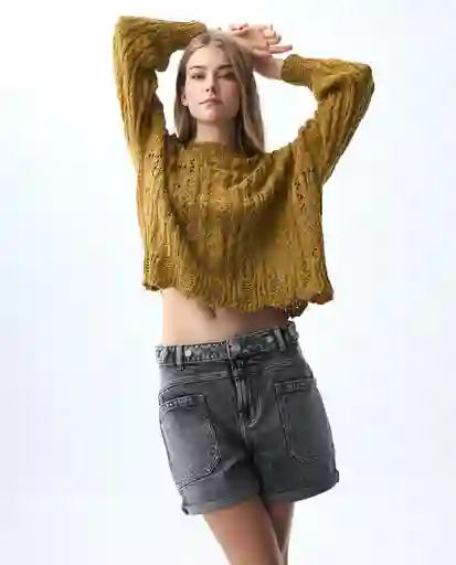 Buso Mujer Verde Talla M 681G003_VER170836 Americanino