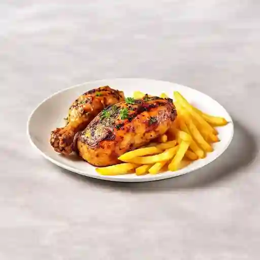 Medio Pollo Asado