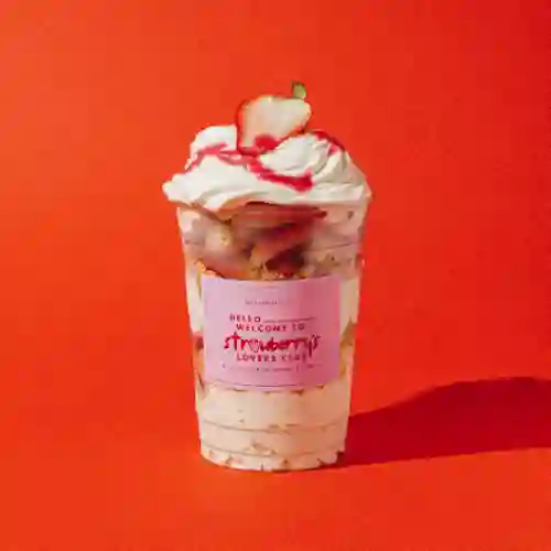 Fresas con Crema Grande