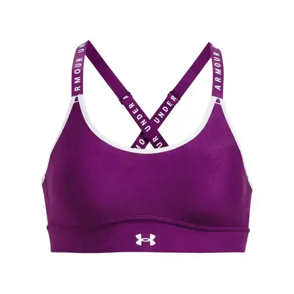 Under Armour Camiseta Infinity Mid Covered Mujer Morado T.XS