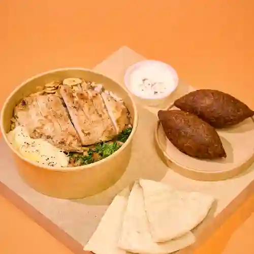 Bowl Pollo + 2 Quibbes