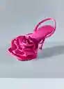 Sandalias Flor1 Fucsia Talla 40 Mujer Mango