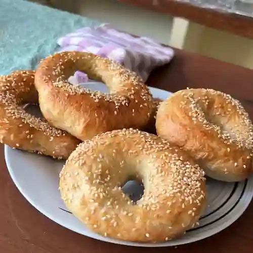 Sándwich Bagel de Miel