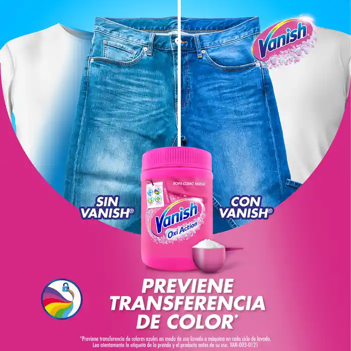 Vanish Desmanchador Polvo Rosa