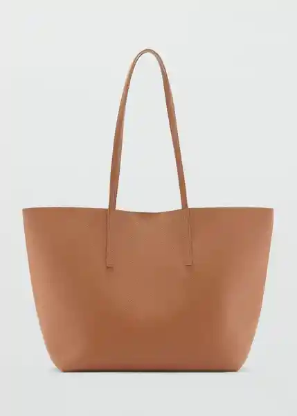 Bolso G Maribel Cuero Talla 99 Mujer Mango