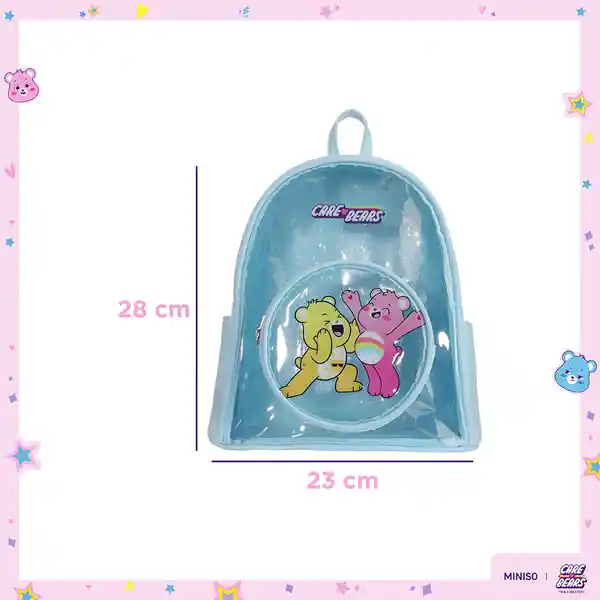 Maleta de Moda Colección Care Bears Azul Miniso