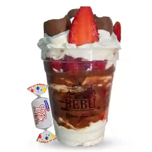 Fresas con Chocobreak 14 Onz
