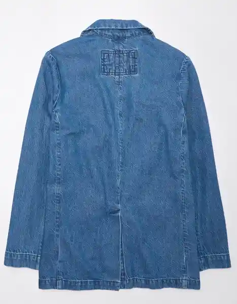 Chaqueta Mujer Azul Talla: Medium American Eagle