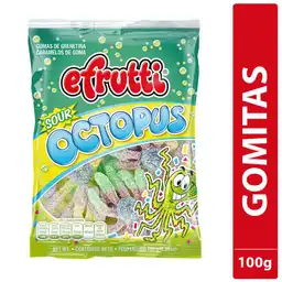 Efrutti Sour Octopus Gomas con Forma de Pulpos