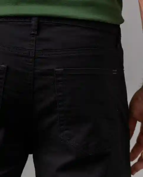 Pantalón Hombre Negro 34 160F101_NEG194007 Rifle