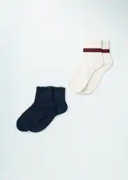 Calcetines Mujer Crudo Marfil Claro 391G051 Naf Naf